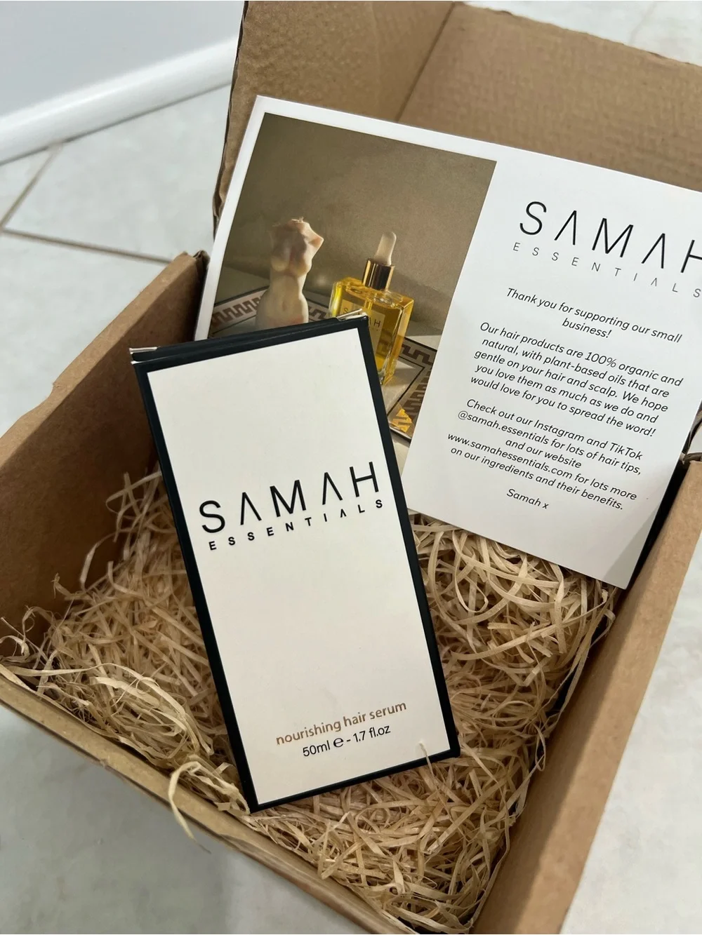 NEW SAMAH Essentials Nourishing Hair Serum